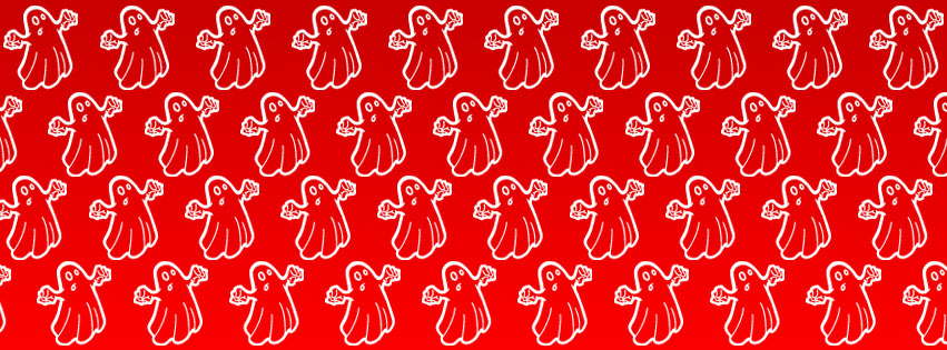 Red Ghost Creative tiles background